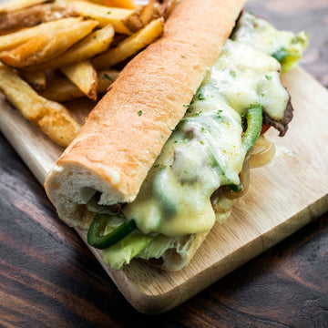 Wagyu Flat Iron Steak Sandwich