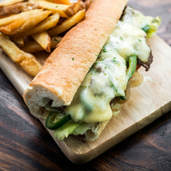 Wagyu Flat Iron Steak Sandwich