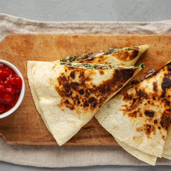 Wagyu Chuck Eye Cheesesteak Quesadillas