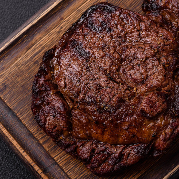 Grilled Wagyu Ribeye with Cowboy Coffee Rub