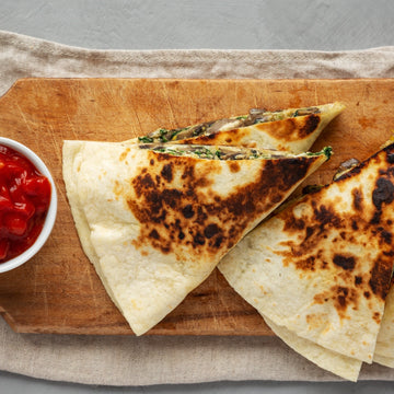 Wagyu Chuck Eye Cheesesteak Quesadillas