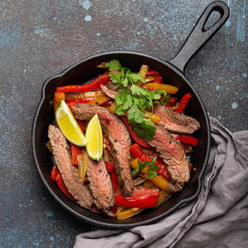 Wagyu Sirloin Steak Fajitas